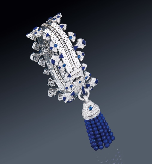 A DIAMOND 'ZIP' NECKLACE, BY VAN CLEEF & ARPELS