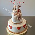 Wedding cake pour elodie et david