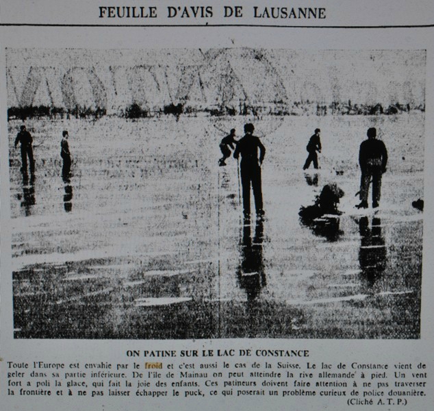 L Annee 1954 Orages Sur Leman