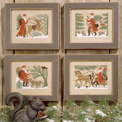96 woodland santas