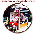 Chaque dimanche, réservez votre poulet rôti.