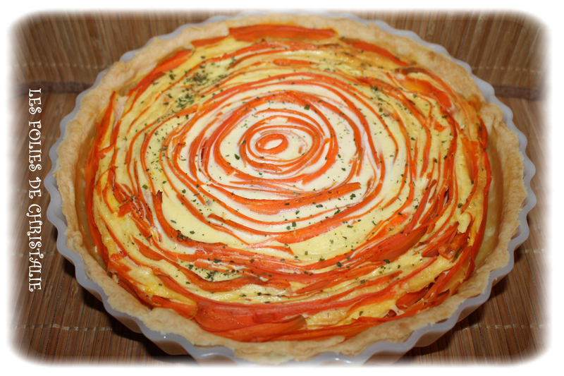 Tarte spirale carottes 8