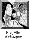 Elle, Elles, estampes sur aluminium brossé ©APhR 2016