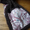pochette tricot et liberty des jolis mercredis de la droguerie.