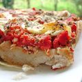 Tartines de pain façon pizza