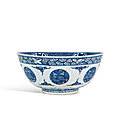 A large blue and white bowl, jiajing period (1522-1566)