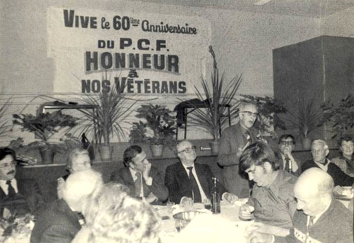 Vétérans, 60e anniv PCF, 1980