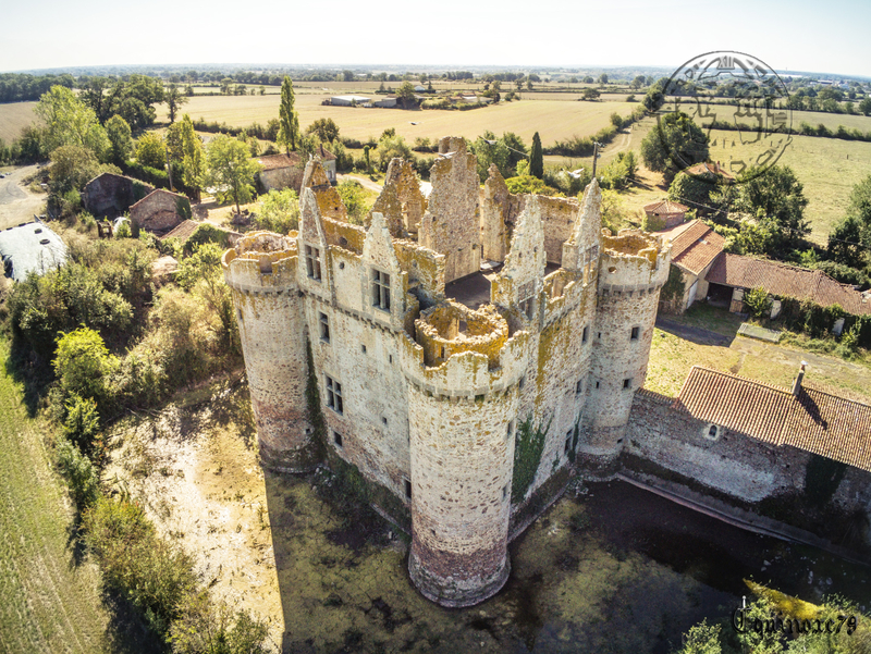 Le Château fort de l'Ebaupinay Incendié au cours de la guerre de Vendée (1)