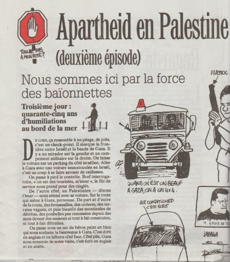 CharlieHebdoApartheidPalestine1993N53