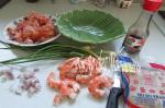 raviolis chinois aux crevettes et ciboule frits et cuits à l'eau 004