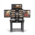 Cabinet en ébène et bois noirci, anvers, xviième siècle