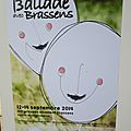Les affiches de la ballade avec brassens vues à rennes le 14 septembre 2014 (1)