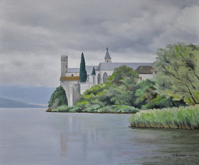 25 HU Lac du Bourget, Hautecombe