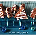 Sapins chocolatés (thermomix ou pas )
