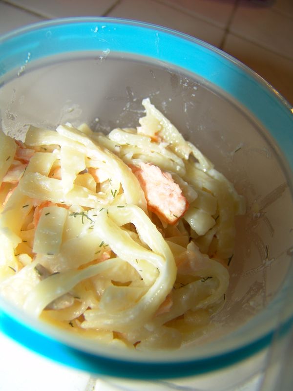 Pâtes au saumon Recettes rapides pour maman débordée
