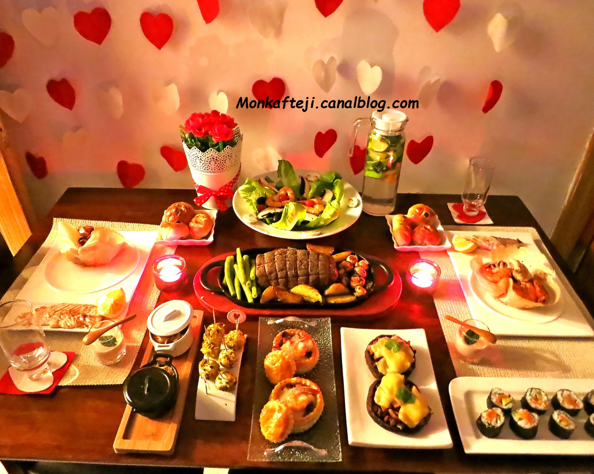 Diner Pour La Saint Valentin Mon Kafteji