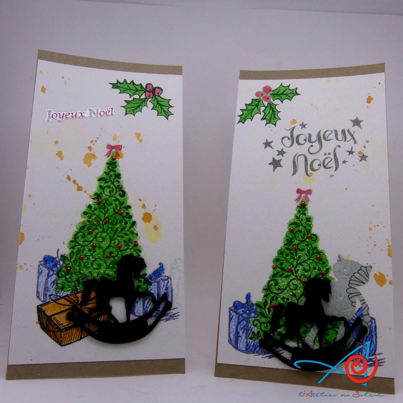 Deux cartes de Noël - 2 Christmas cards