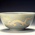 Bowl with dragons, Ming dynasty (1368-1644), Reign of the Hongzhi emperor (1488-1505)