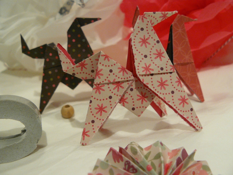 cadeaux pour calendrier de l'avent gifts for advent calendar origami deco noel home made