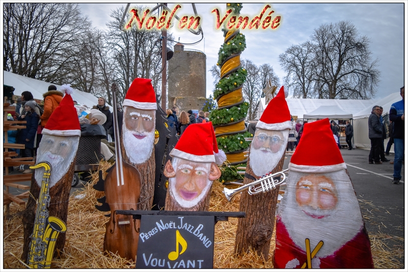 Noël en Vendée tour mélusine de Vouvant (1)