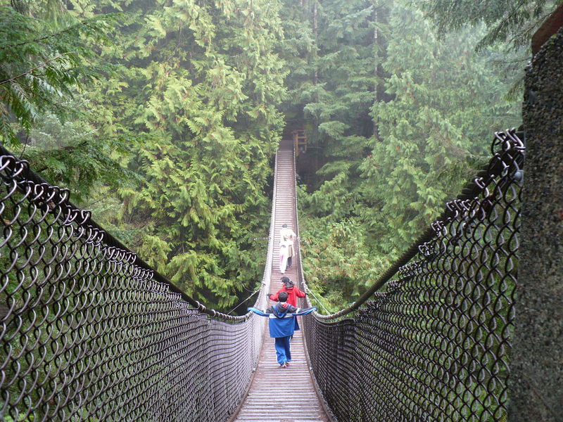 Lynn Canyon Suspension bridge - Photo de Vancouver - Qui rêvera verra