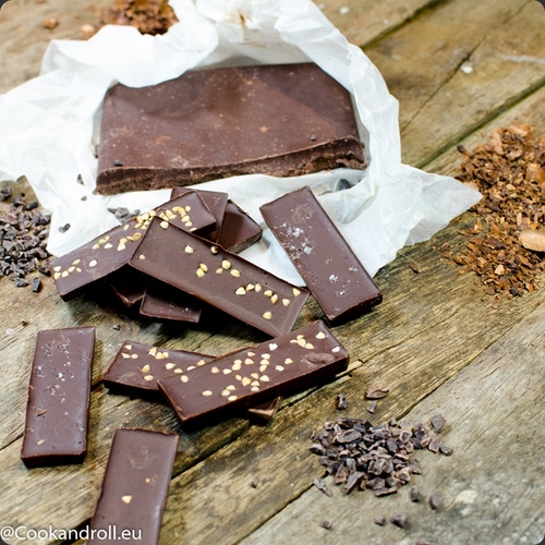 Mochi aux haricots rouges, cacahuète et chocolat - Cook'n'Roll