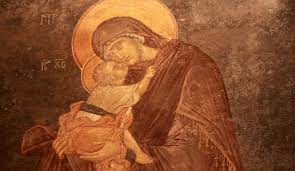Saint sauveur vierge enfant