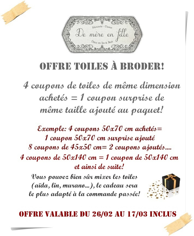 offre toiles février 2019