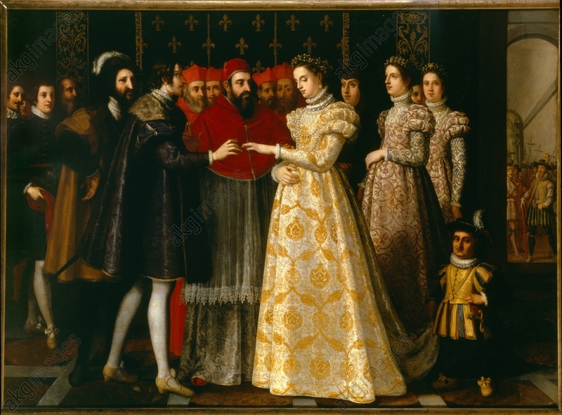 Mariage Henri II et Catherine de Médicis