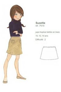 Suzette, jupe Citronille2