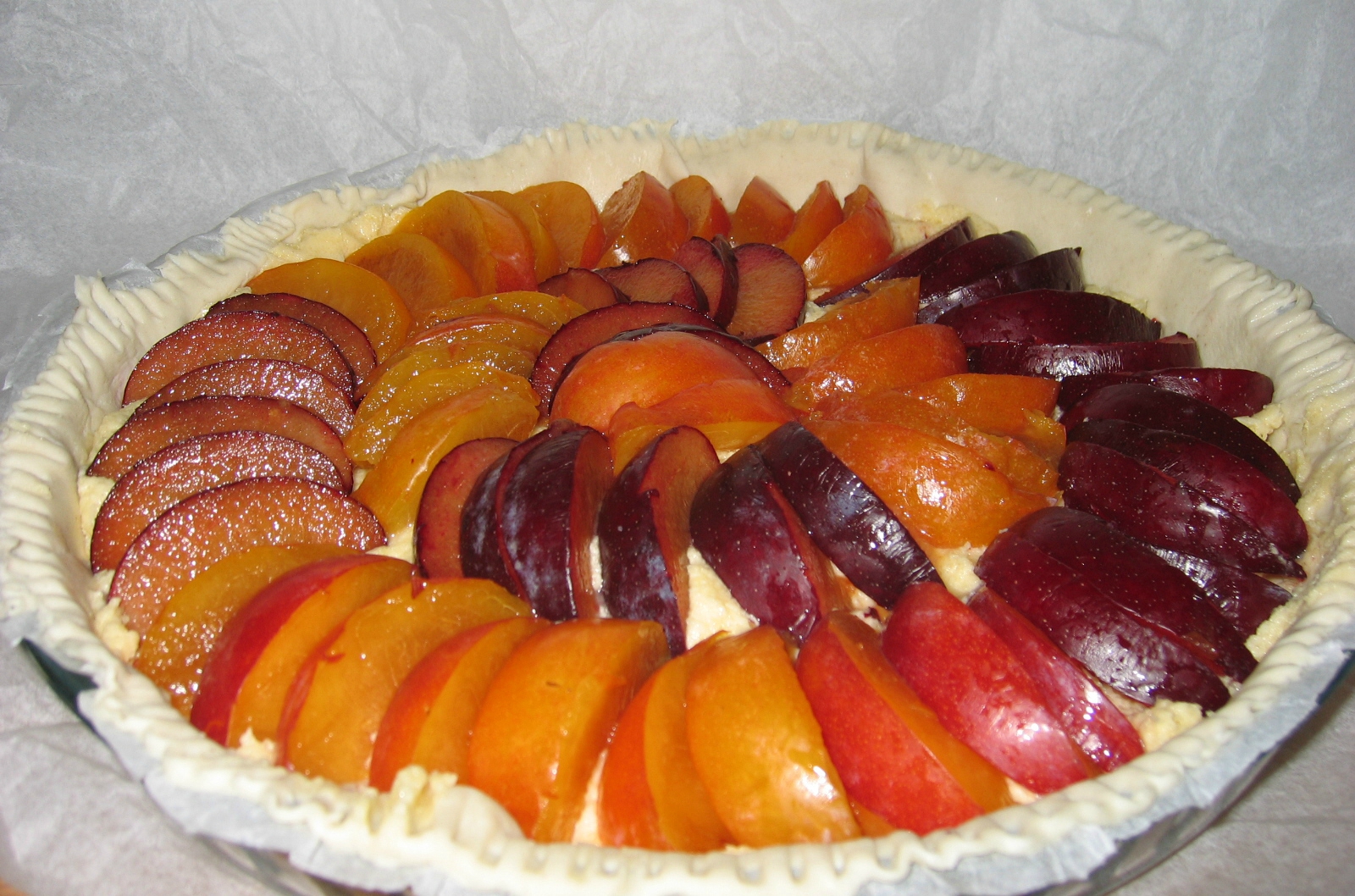 Tarte aux prunes à la crème d'amande - Station gourmande