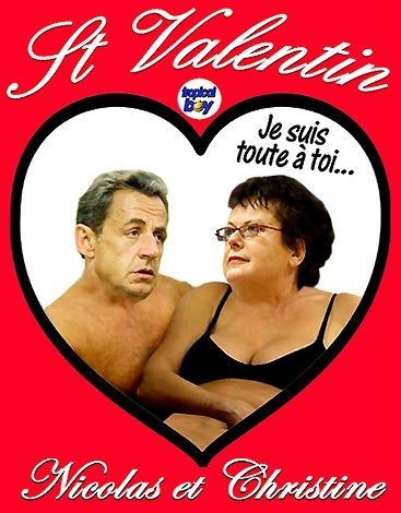 St Valentin Christine Boutin La Nouvelle Conquete De Sarkozy Le Tombeur Sarkozix Le Numero 1 Des Blogs D Humour Et De Caricature Entierement Consacre A Nicolas Sarkozy