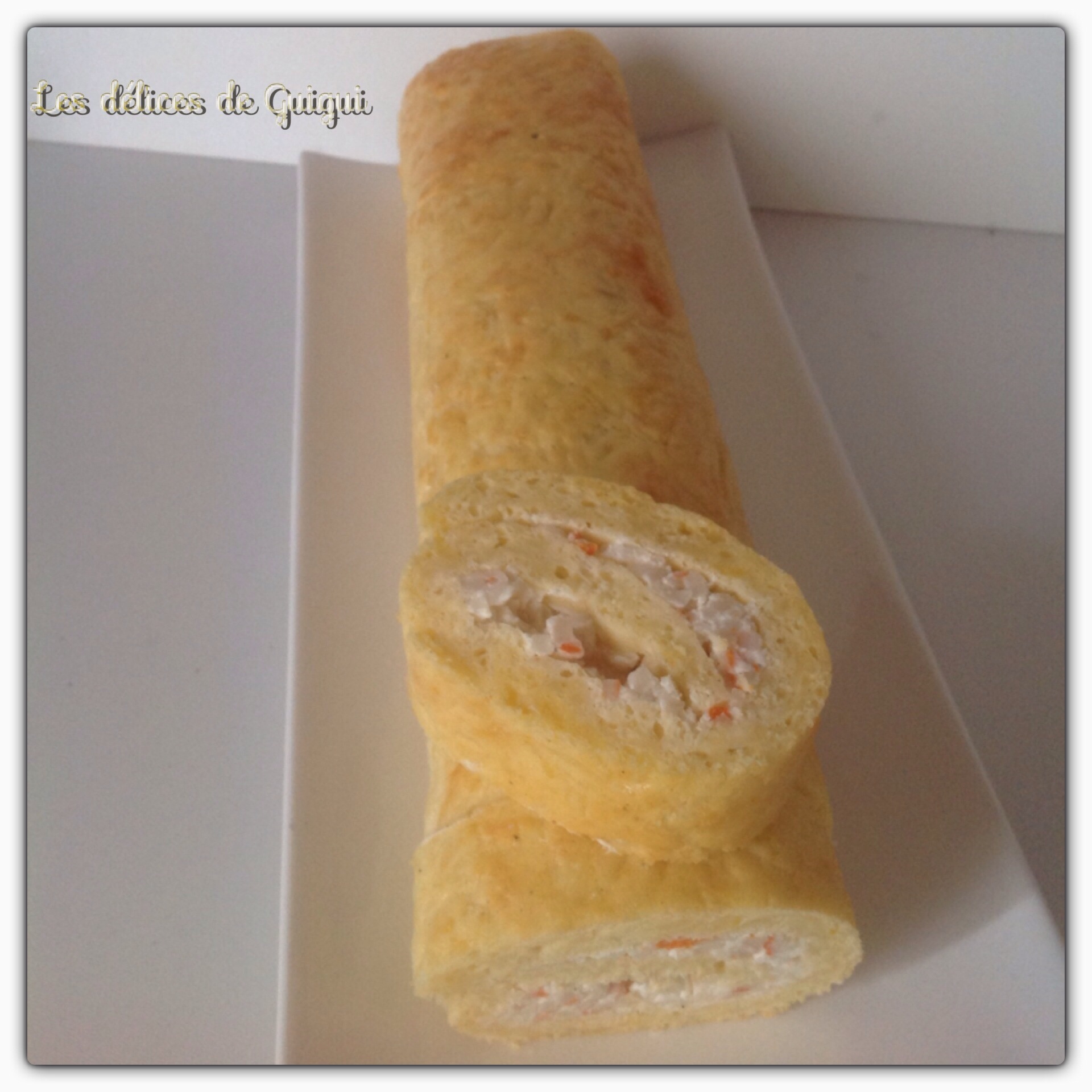 Roule Sale Surimi Citron Les Delices De Guigui Celya