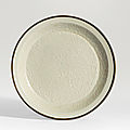 A fine molded 'ding' dish, northern song dynasty (960-1127)