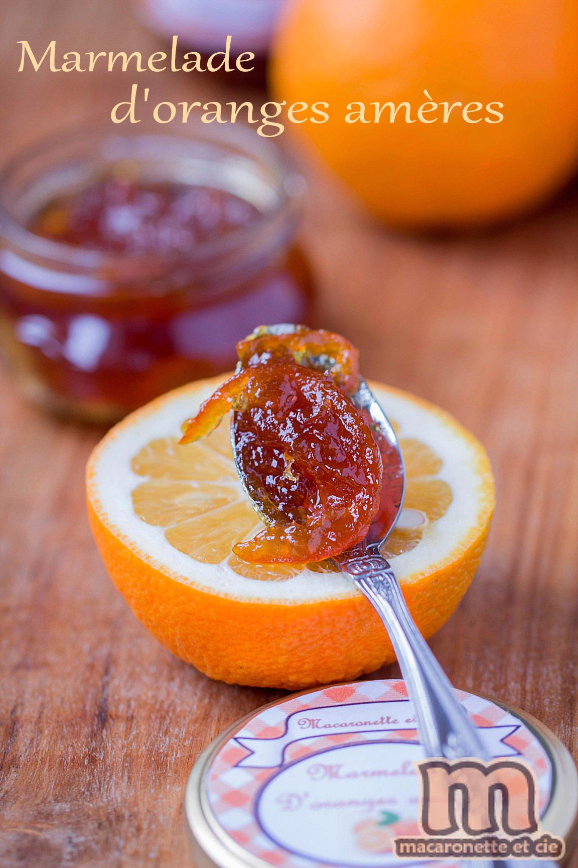 Marmelade D Oranges Ameres De Mon Grand Pere Marmelade d'oranges amères - Macaronette et cie