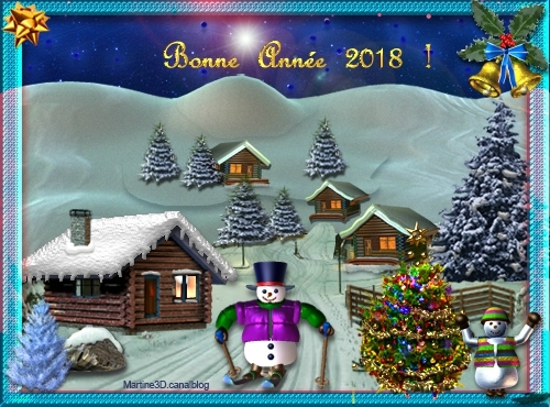 026-bonne-année-2018,bonhomme-neige-ski-montagne