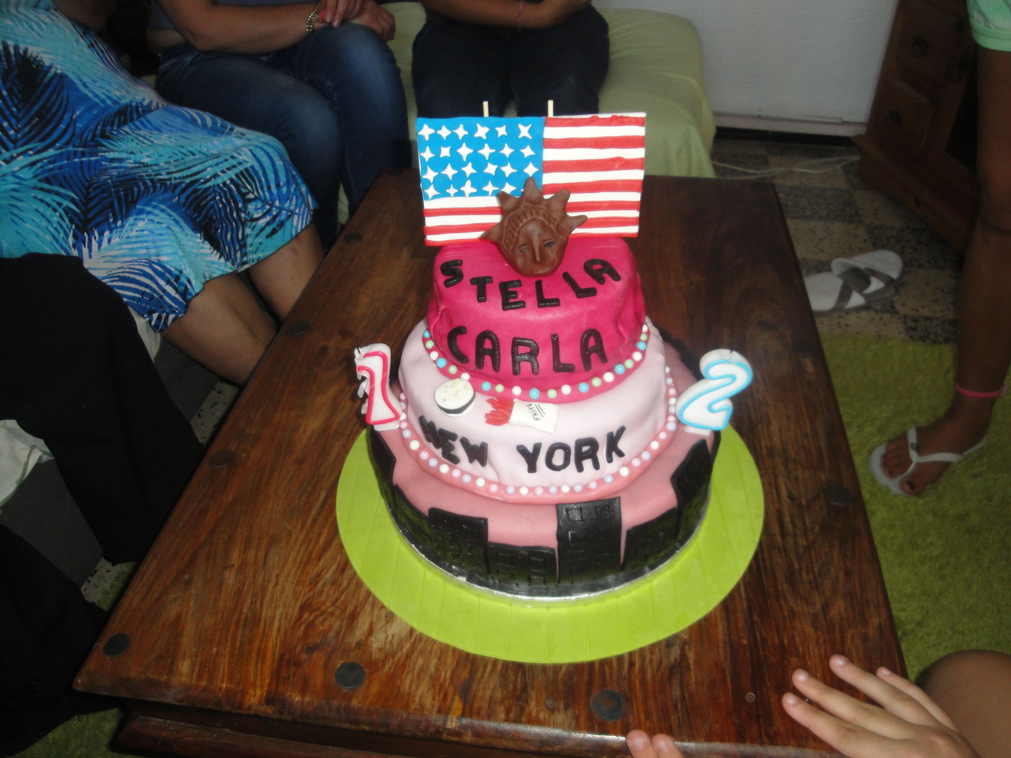 Gateau U S A New York Un Amour De Cuisine