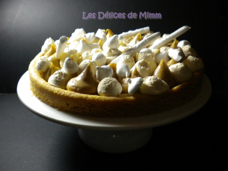 Sablé breton, crémeux au praliné et chantilly au caramel beurre salé, façon Fantastik 4
