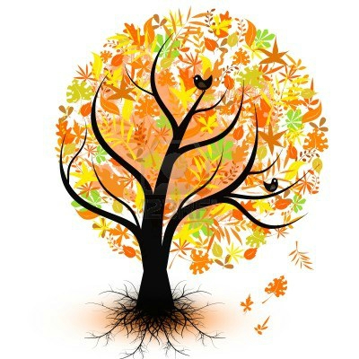 Pendant l'automne, les arbres perdent leurs jolies feuilles. Une des  ramures du Noyer est tombée dans ce coloriage…