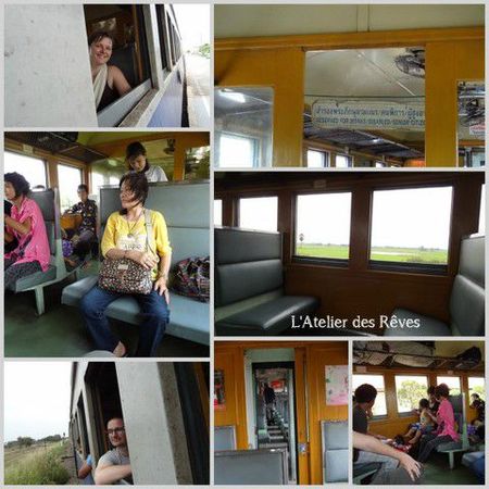 voyage en train Physanulok - Thaïlande Avril 2012