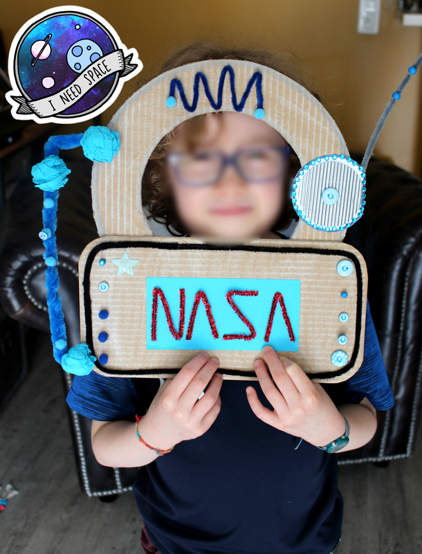 DIY casque d'astronaute