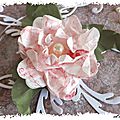 Carte romantique : cette fleur ...rien que pour toi