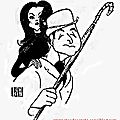 Steed & peel dessinés par al hirschfeld