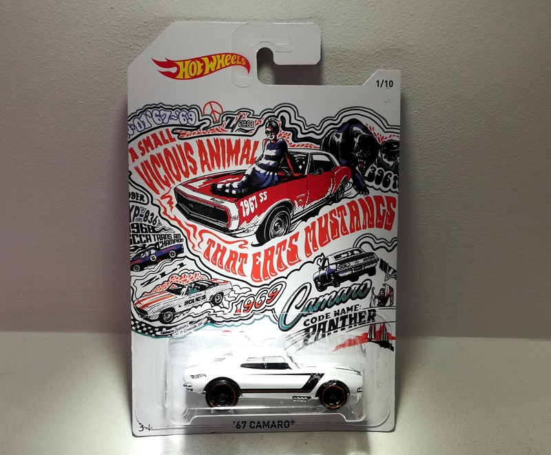 Chevrolet Camaro de 1967 (Hotwheels)