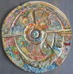 Hervé THAREL SCHMIMBLOCK'S écu 2013 - diamètre 35cm 1