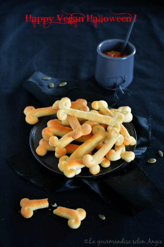 gressins os vegan halloween