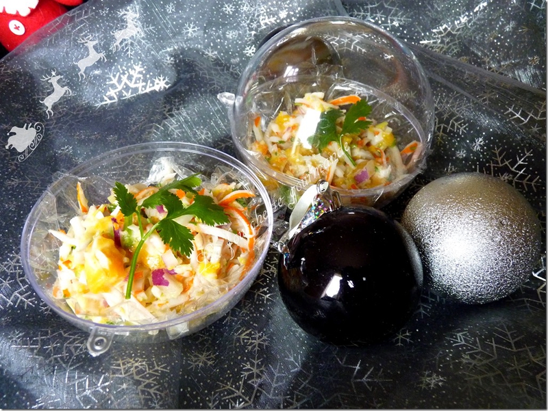 Salade de crabe mangue-coco