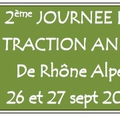 11,12 et 13 septembre 2015 - objectif des journées de la traction animale en rhône alpes - siez (haute-savoie)