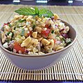 Salade de quinoa asiatique, croquante et craquante ! 