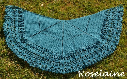 Roselaine lacy shawl 1